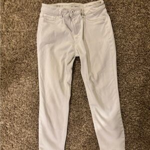 DL1961 Women's Florence Straight Leg Jeans in White